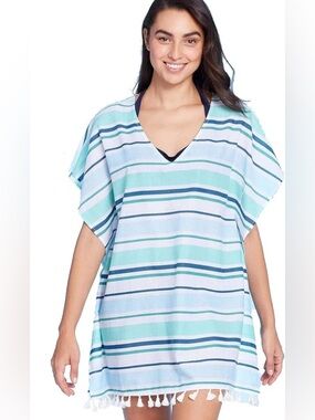 Kona Sol Tunic Poncho  Swim Coverup